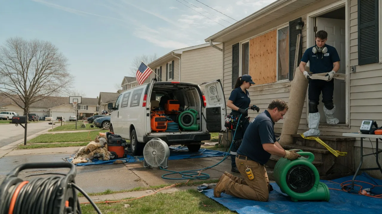 Water Damage Restoration in Wyatt, WV near me